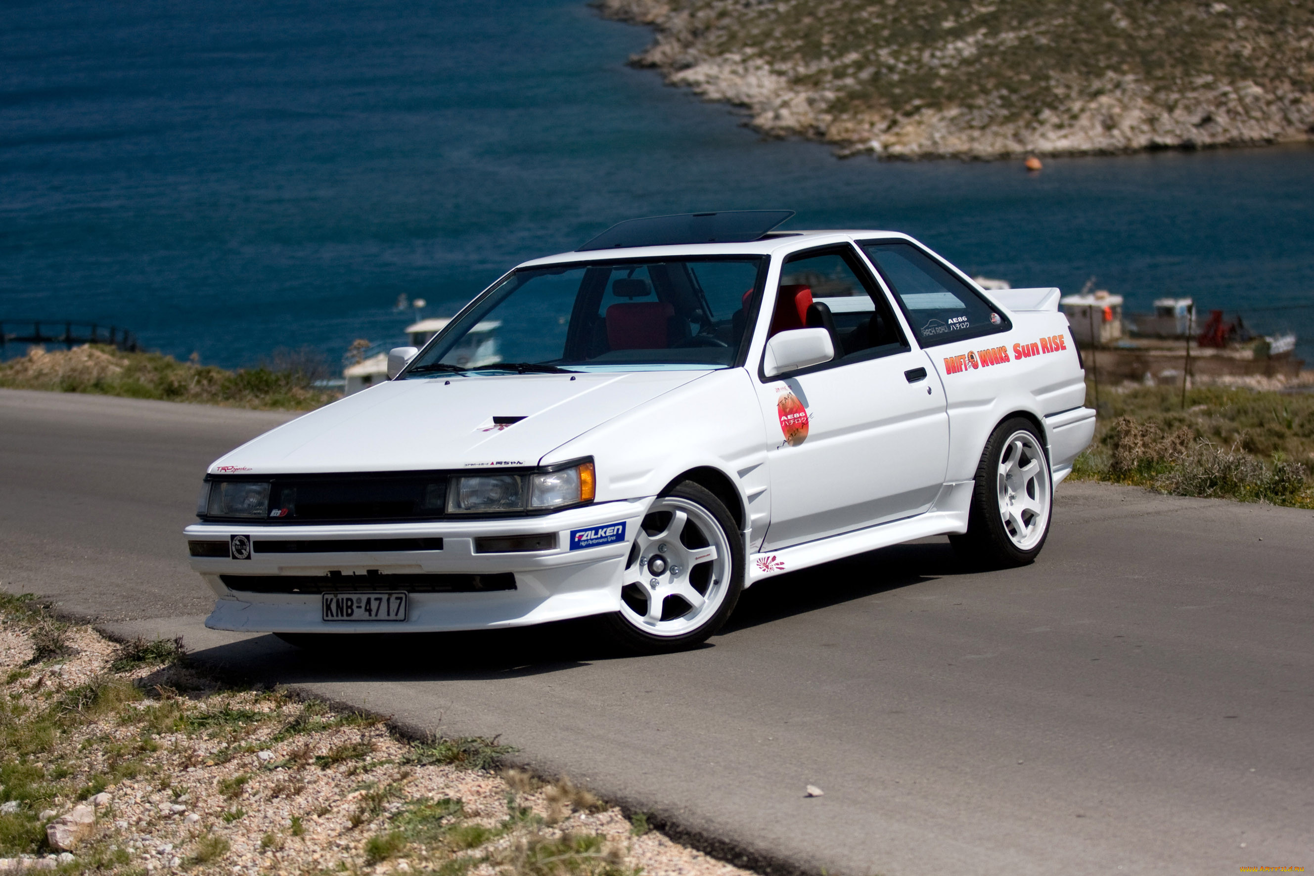 , toyota, ae86